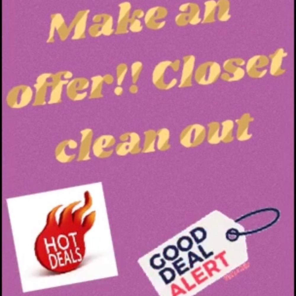 All reasonable offers accepted!!!!